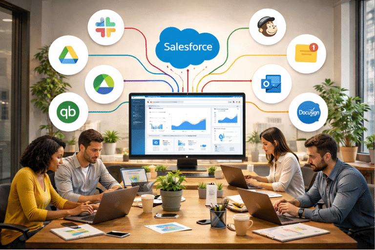 10 Salesforce Integrations to Maximize CRM Productivity
