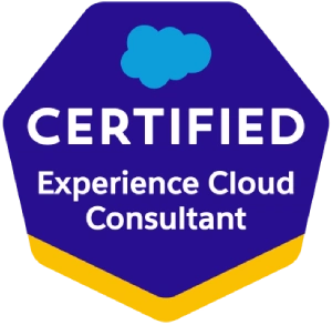 Salesforce Certified Experience Cloud Consultant badge